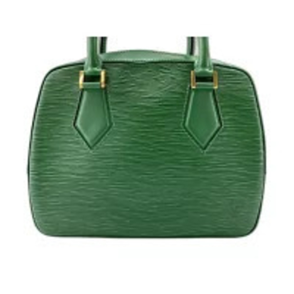 Louis Vuitton Sablon Handbag Green